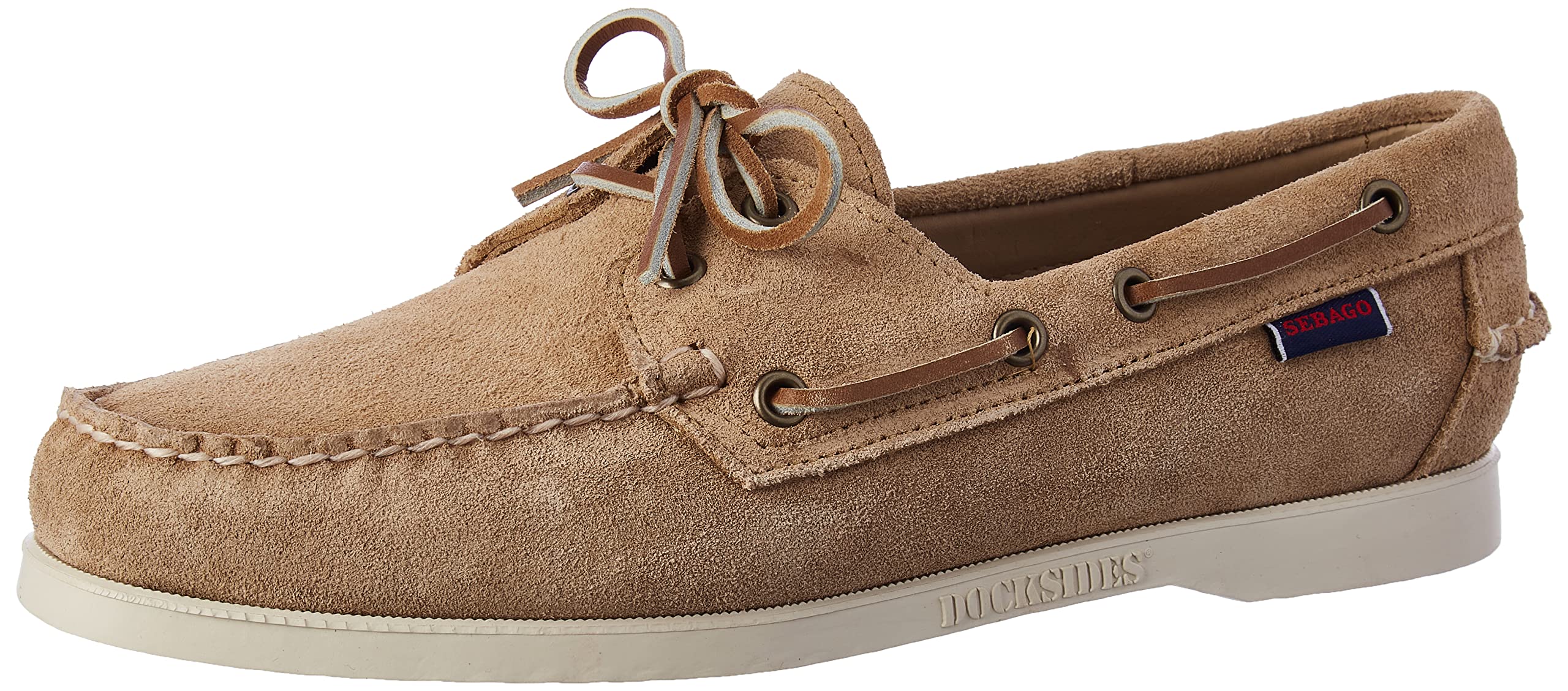 Sebago Women's Docksides Boat Shoes - Classic Leather Slip-On Loafers for Women | Comfortable Non-Slip Deck Shoes | Perfect for Sailing, Boating & Casual Wear