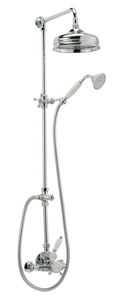 Victorian Style Luxury Shower Set - Elegant Bathroom Accessories for Spa-Like Experience at Home