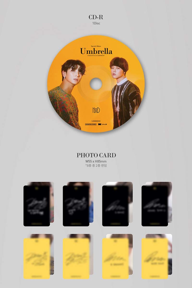 LEE HANGYUL & NAM DOHYON X1 H&D Special Album - CD, Poster, 120p Photo Book, 2 Photo Cards with Tracking Code | K-POP Collectible for Fans | Perfect for Gift Giving, Display & K-POP Collections