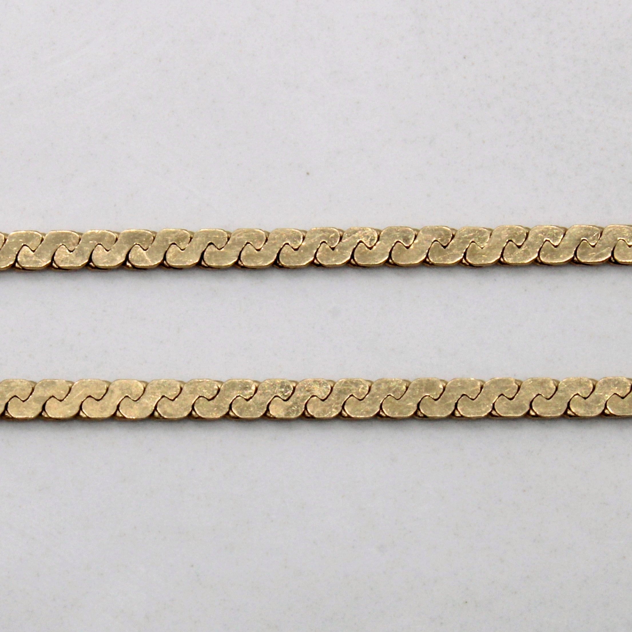 10K Yellow Gold S-Link Chain Necklace 28 Inches - Elegant & Durable Jewelry for Women, Perfect for Everyday Wear, Gifts & Special Occasions