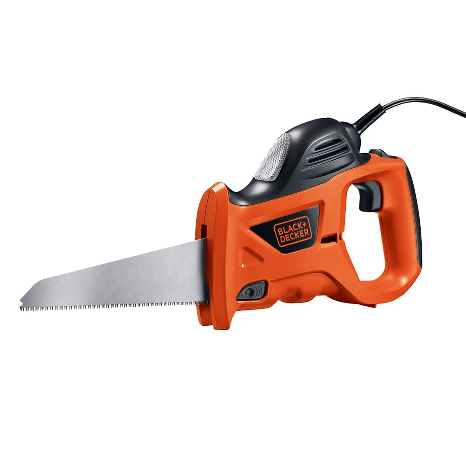 BLACK+DECKER 3.4-Amp Electric Hand Saw with Storage Bag (PHS550B) - Corded Power Tool for Wood Cutting, DIY Projects & Home Improvement