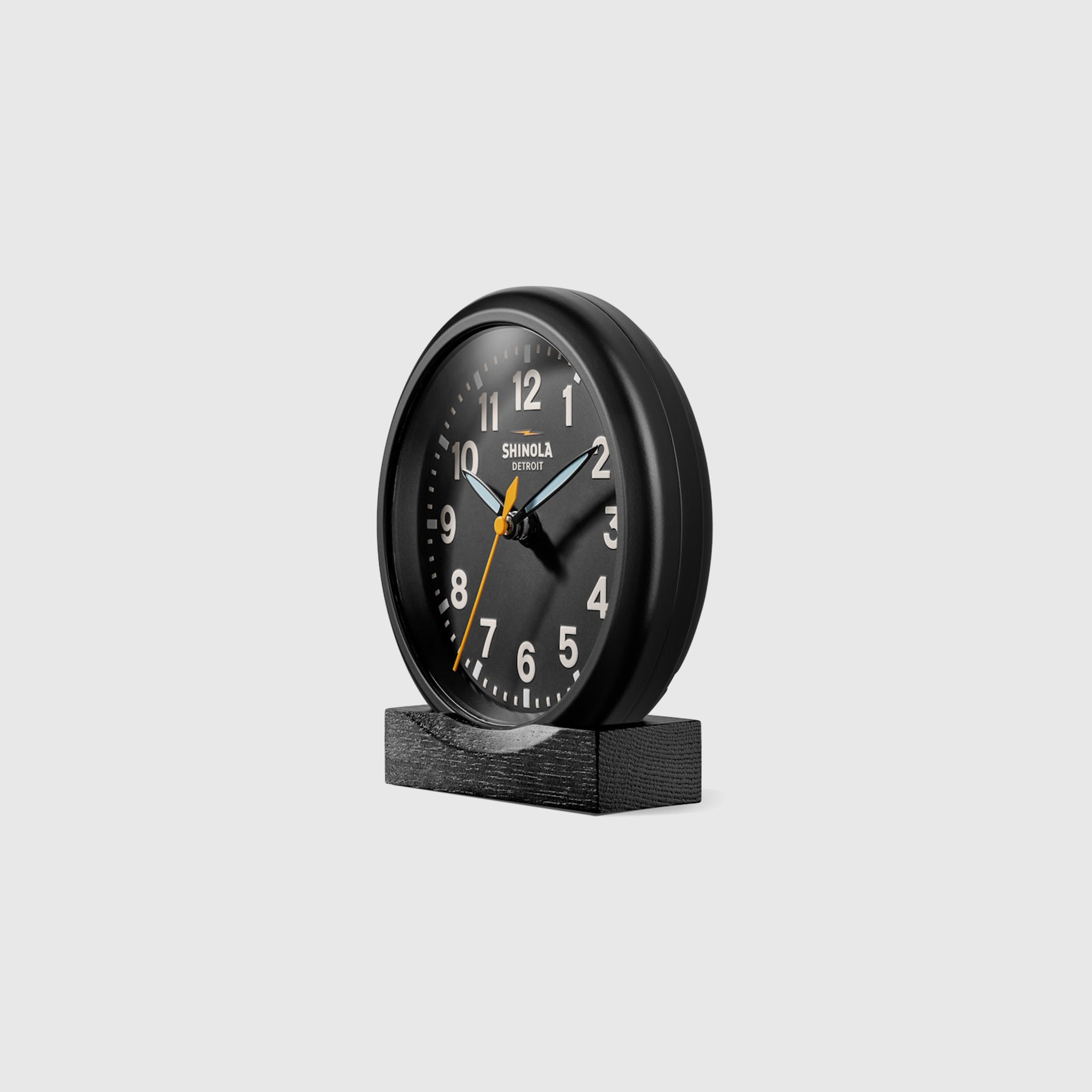 The Runwell Desk Clock - Stylish Analog Alarm Clock for Office, Bedroom & Home Decor | Perfect for Gifts, Work & Study Spaces