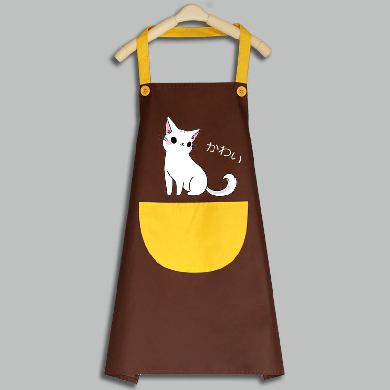Waterproof & Oily Pet Bathing Apron for Men & Women - Durable Dog Grooming Smock for Bath Time & Vet Visits