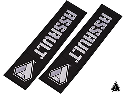 Assault Industries 100005SE0301 3-Inch Heavy Duty Black Velcro Straps (Pair) - Secure Gear, Organize Cables, Tactical Equipment Fastening for Military, Outdoor & DIY Use