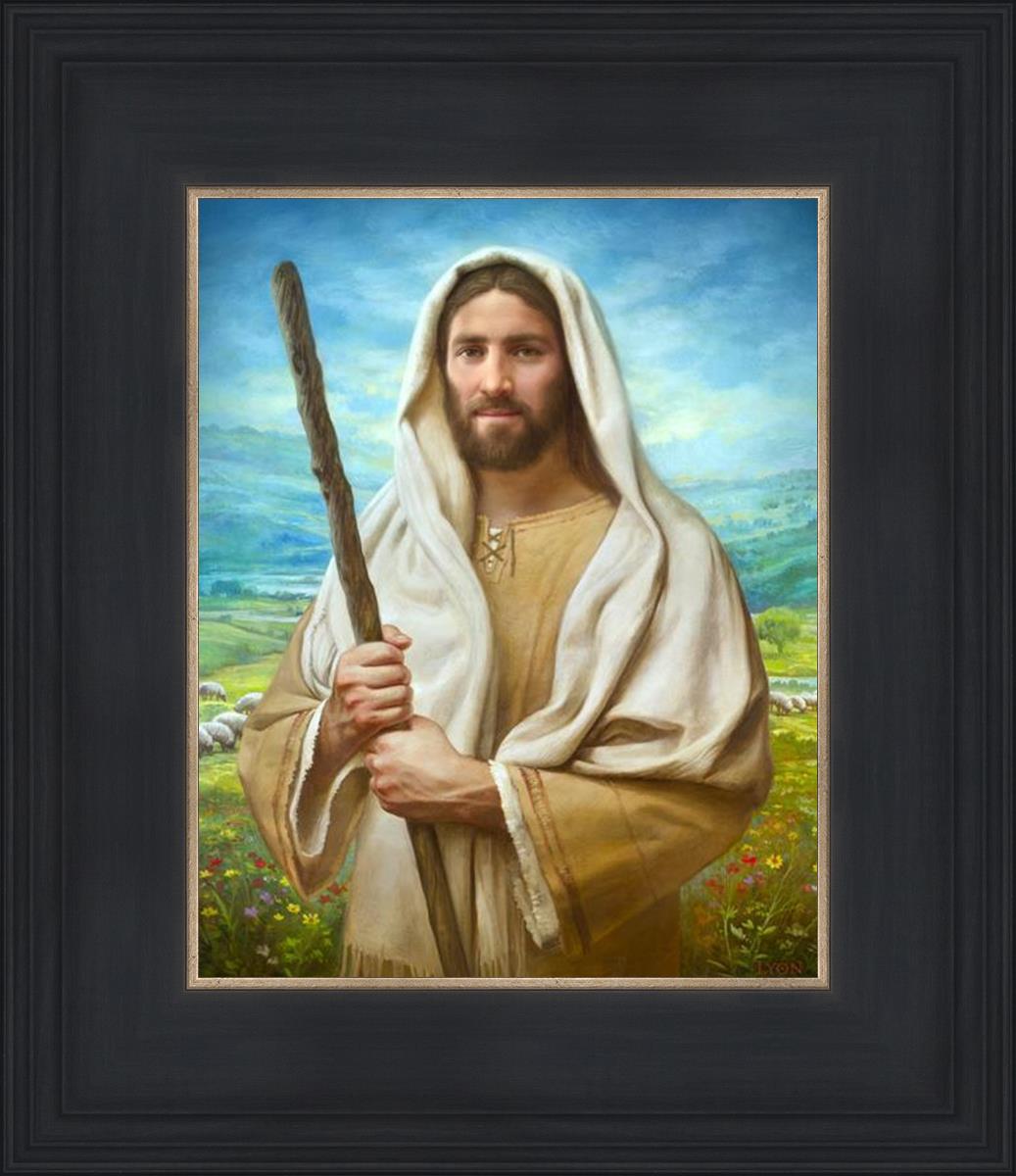 Feed My Sheep by Howard Lyon - Inspirational Christian Art Print for Home, Office & Church Decor - Perfect for Gifts & Spiritual Encouragement