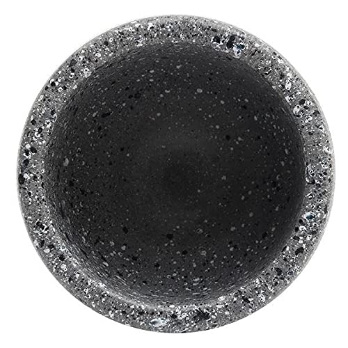 Premium Molcajete Mortar and Pestle Set - 4.3 Inch Natural Stone Guacamole Bowl for Grinding Spices, Herbs, Garlic & Making Authentic Mexican Salsas - Perfect Kitchen Tool for Home Chefs & Mexican Cooking Enthusiasts