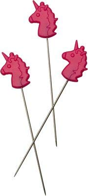 Tula Pink Unicorn Head Straight Pins for Sewing & Quilting - Perfect for Fabric, DIY Crafts, and Needlework Projects