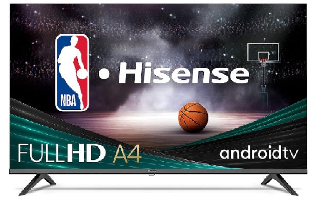 Hisense A4 32 Inch Smart Android TV with HD Streaming, Built-in WiFi, Voice Control - Perfect for Living Room, Bedroom, and Home Entertainment