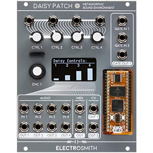 Electrosmith Daisy Patch - Modular Synth & Sound Processor for Experimental Music & DIY Audio Projects | Perfect for Studios, Live Performances & Electronic Music Production