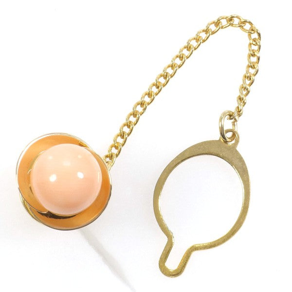 18K Yellow Gold Coral Pin Brooch for Women - Elegant Vintage Jewelry Gift for Mother's Day, Wedding, Anniversary & Special Occasions