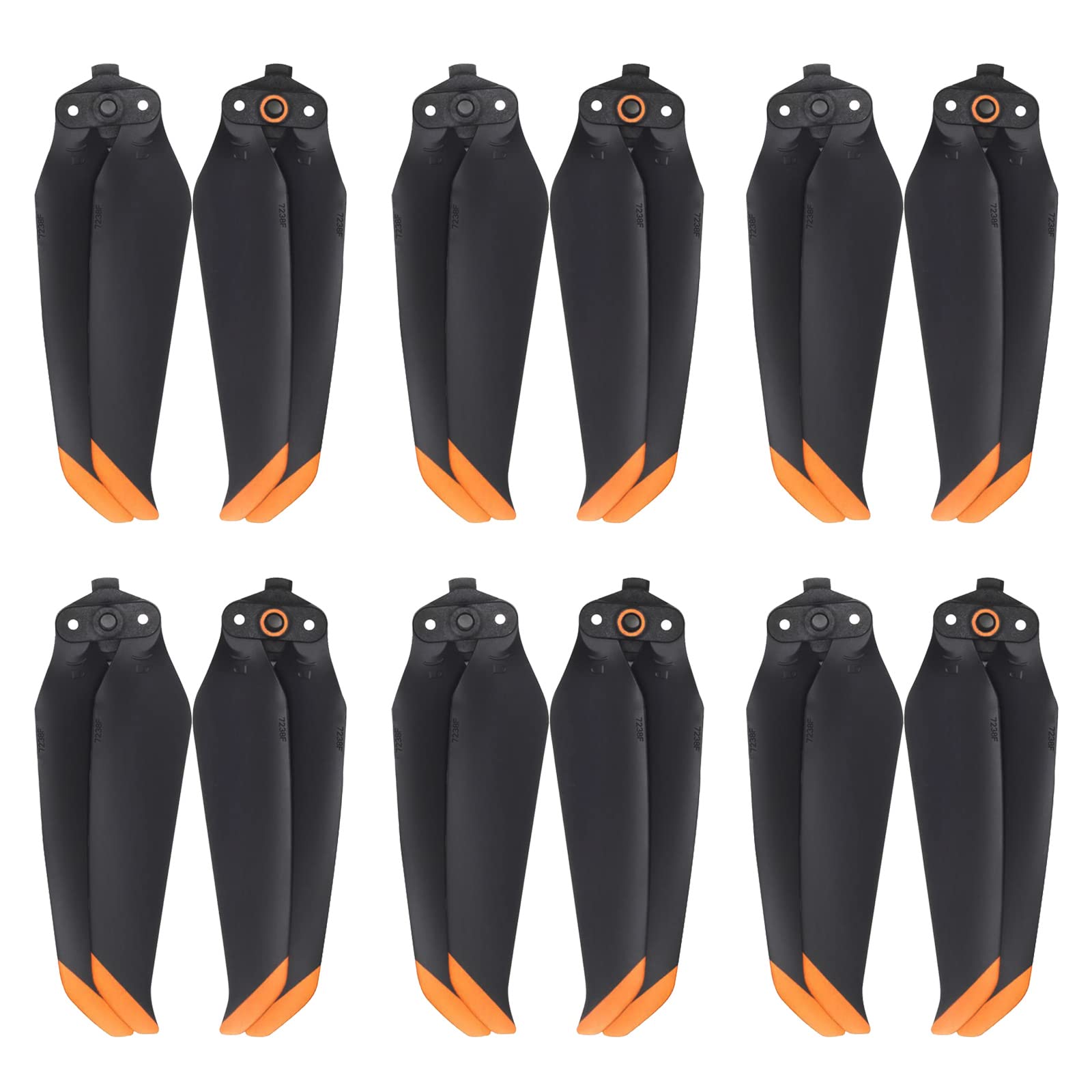 (12Pcs) DJI Air 2S / Mavic Air 2 Replacement Propellers - High-Performance Carbon Fiber Blades for Smooth Flight - Perfect for Aerial Photography, Videography & Drone Racing