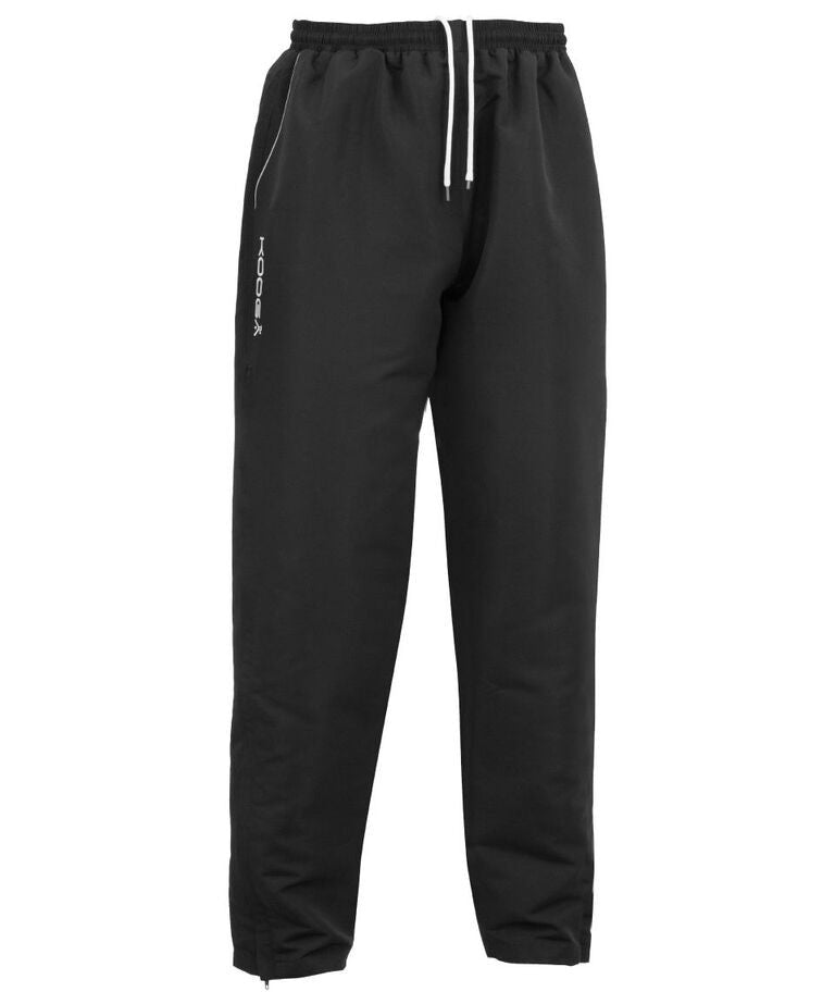 KOOGA JUNIOR RUGBY TRAINING PANTS - VORTEX II TEAMWEAR FOR YOUTH ATHLETES | BLACK SPORTSWEAR | PERFECT FOR RUGBY PRACTICE & TEAM TRAINING SESSIONS