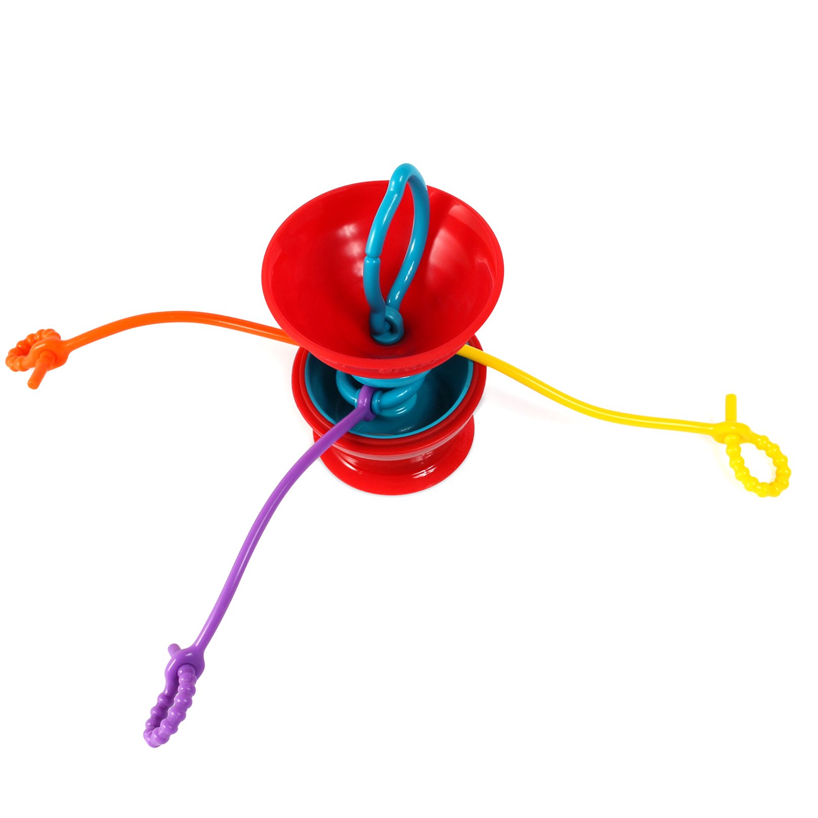Baby Suction Cup Toys Holder - Secure Teething Toys for High Chairs & Strollers | Essential for Infants 6-12 Months | Perfect for Mealtime & Travel