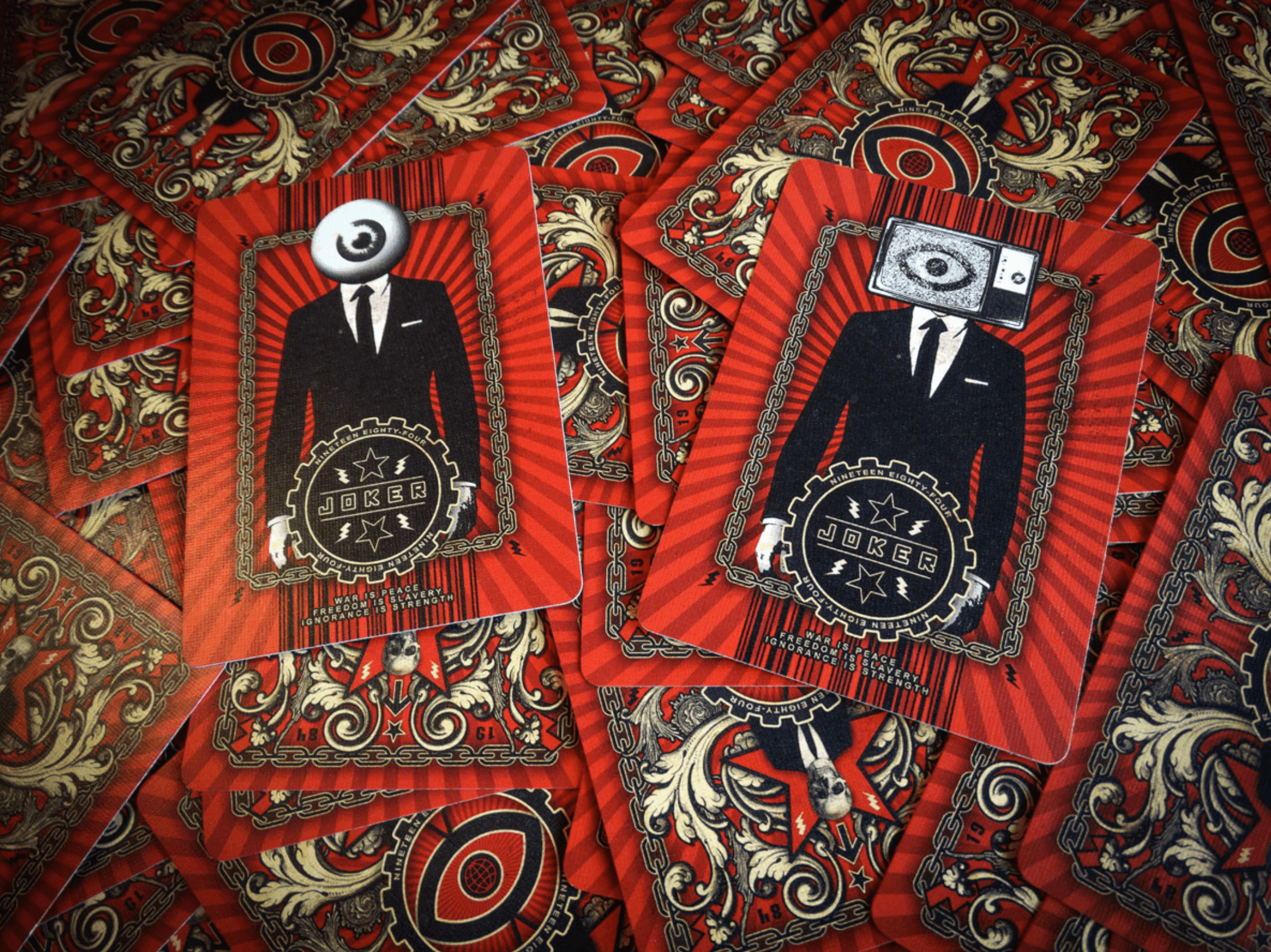 Karnival 1984 Deck of Playing Cards - Premium Vintage Style Poker Cards for Magic Tricks, Card Games & Collectibles | Perfect for Poker Nights, Casino Parties & Gift Giving