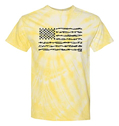 Pale Yellow Tie Dye