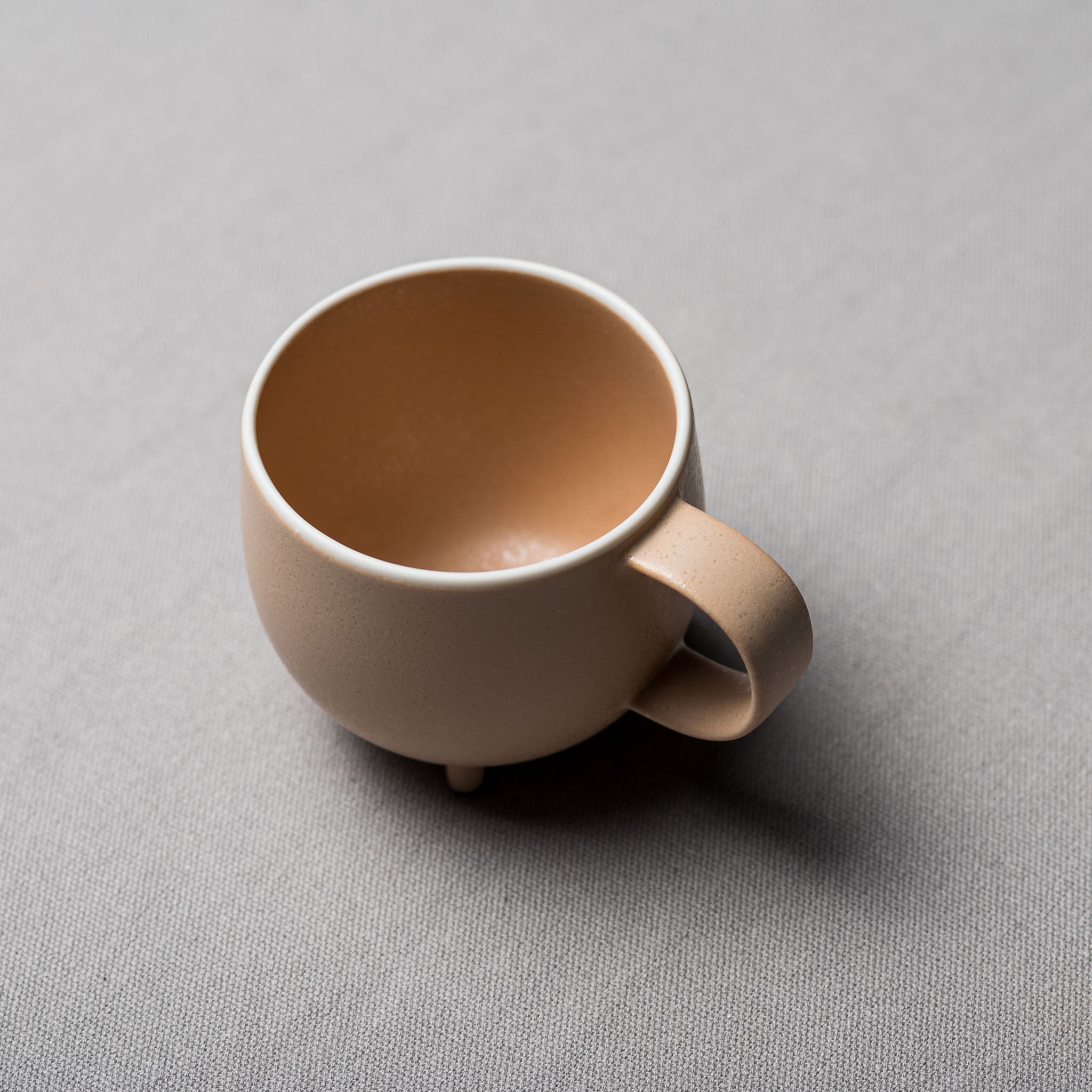 Marumi Series Three Legs Round Mug Cup 180ml - Perfect for Coffee, Tea & Hot Drinks at Home or Office