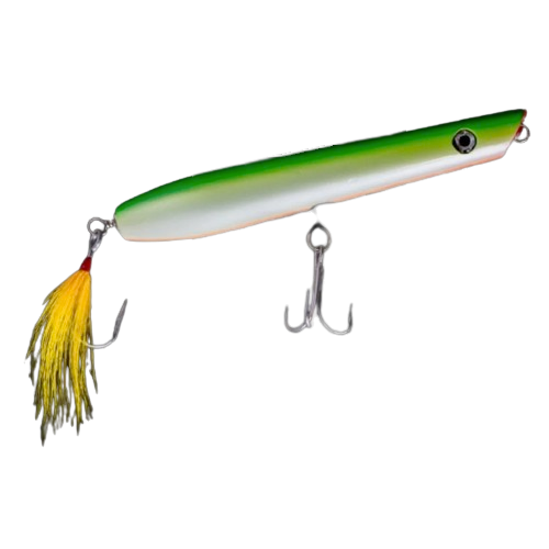 Blitz Performance Pencil Popper 8-Piece Fishing Lure Kit - Topwater Saltwater Lures for Striped Bass, Bluefish & Saltwater Gamefish - Perfect for Surfcasting & Offshore Fishing