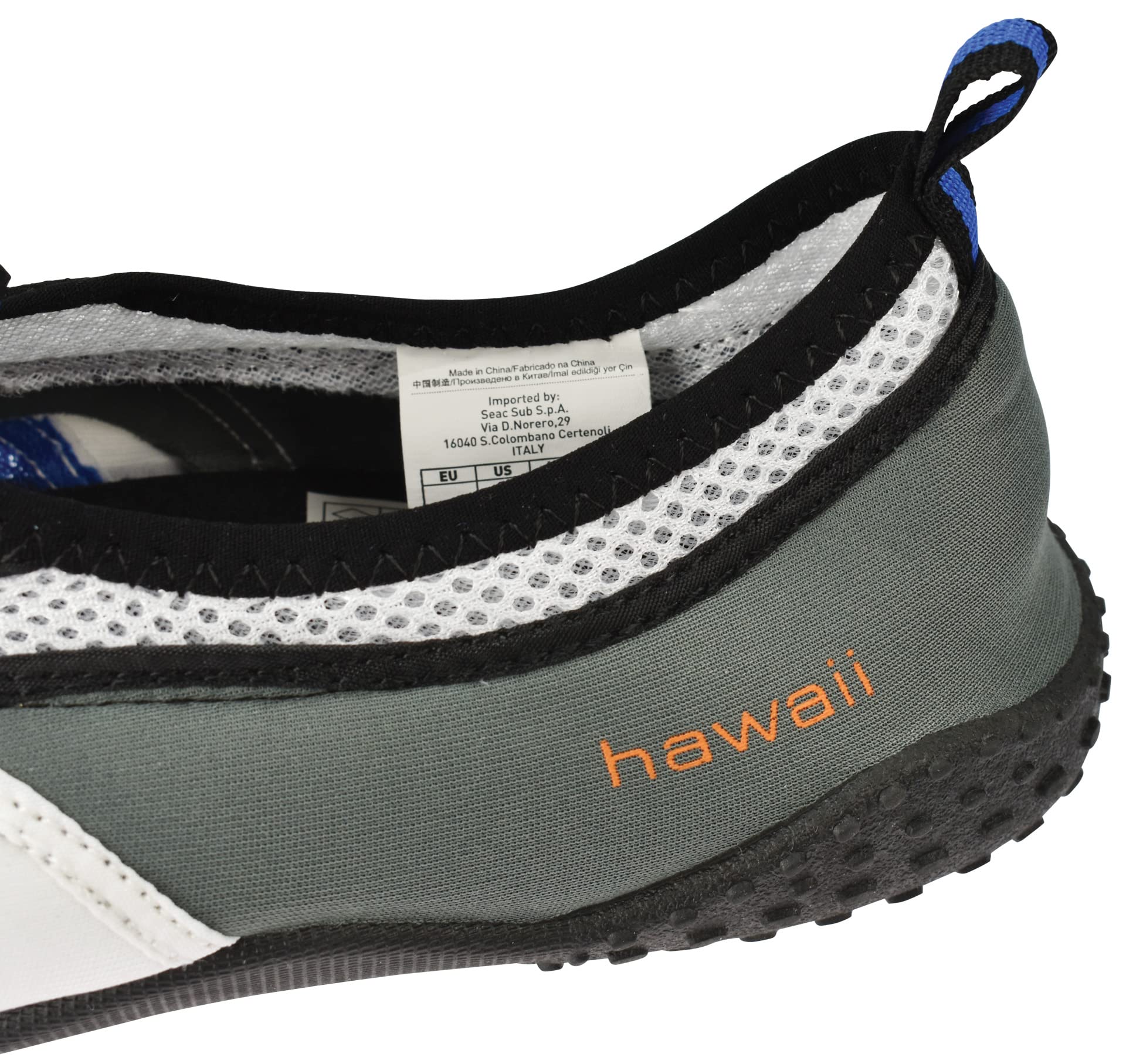 SEAC Hawaii Water Shoes for Men, Women & Kids - Quick Dry Swim Shoes for Pool, Beach, Surfing & Water Sports
