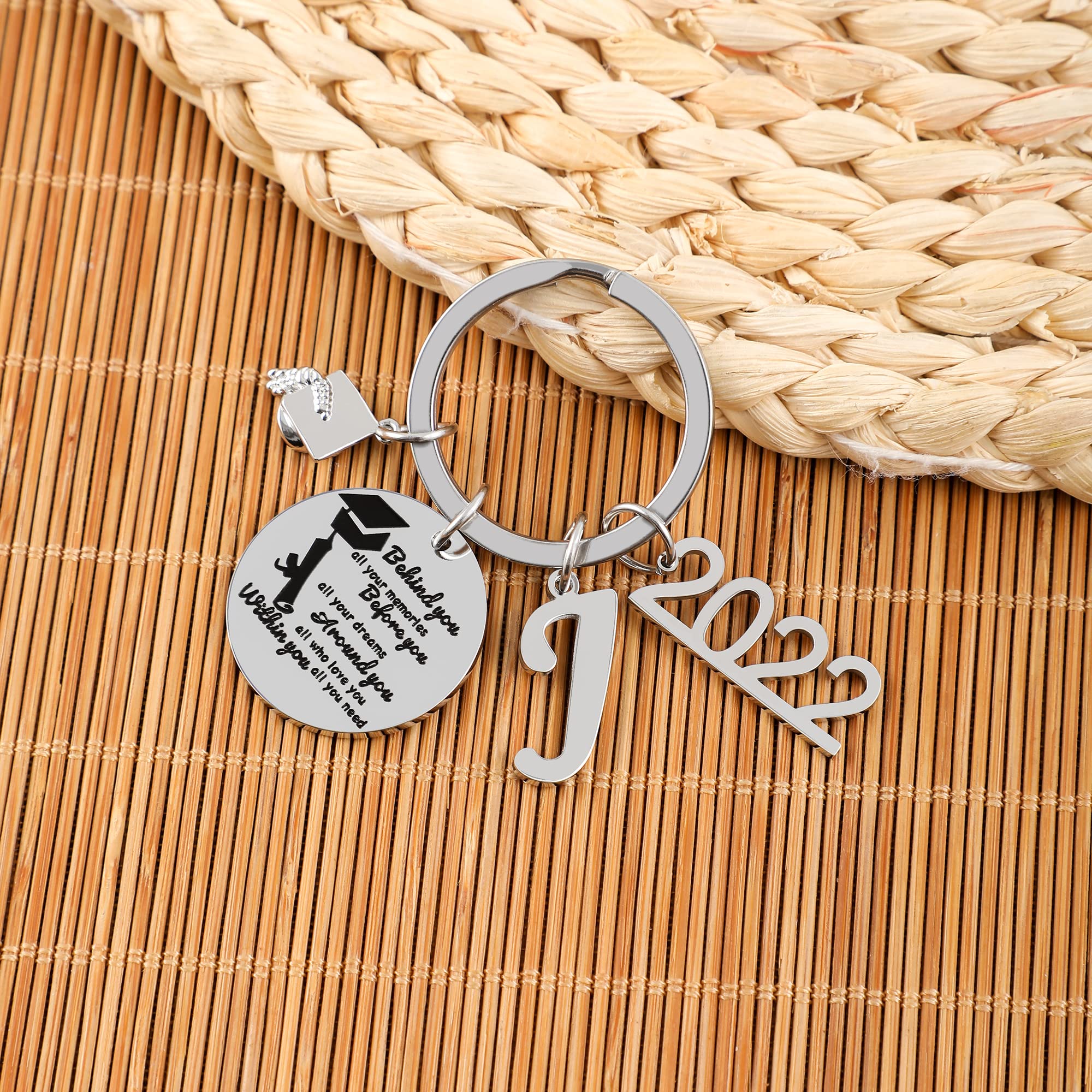 GLIVEOR Graduation Gifts for Women - Inspirational Compass Keychain for College Graduates - Perfect 2022 Graduation Present for Her - Ideal for Commencement Ceremonies, Graduation Parties & Career Milestones