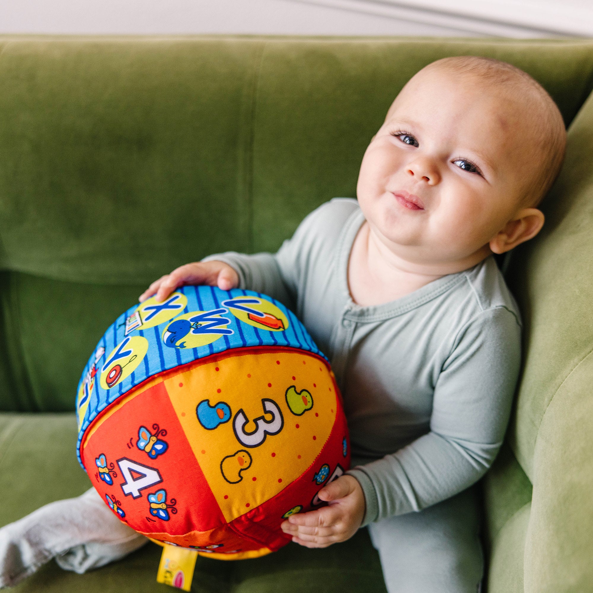 K's Kids 2-in-1 Talking Ball - Interactive Learning Toy for Toddlers & Babies - Perfect for Playtime, Early Education & Developmental Activities
