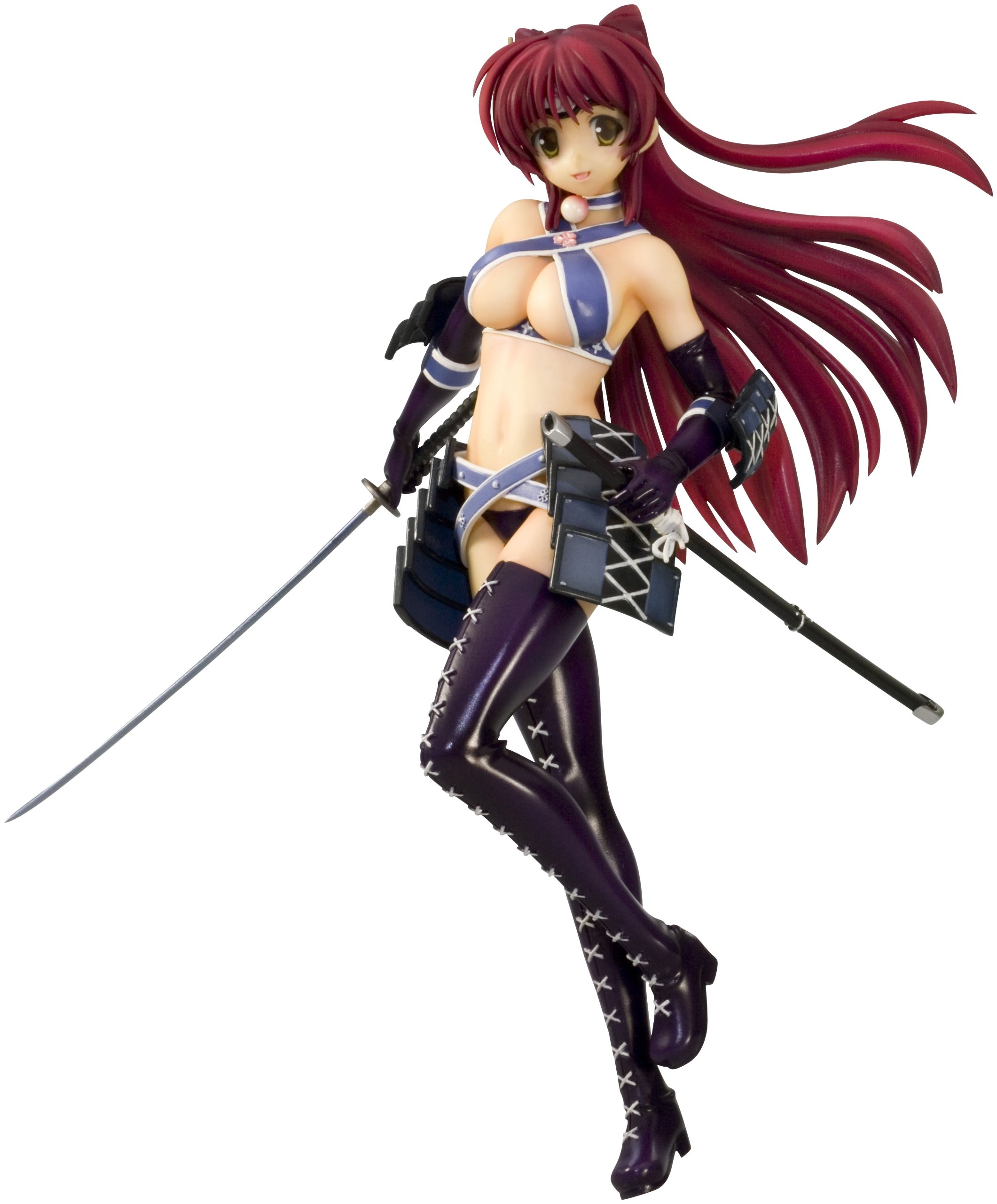 To Heart 2 Tamaki Kousaka Samurai Version 1/8 Scale PVC Figure - Anime Collectible for Display & Decoration