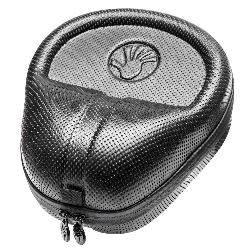 Audio-Technica ATH-M50x Professional Studio Monitor Headphones - Closed-Back Design, Black | Bundle with Headphone Stand, Carrying Case & Cleaning Kit (4-Piece Set) | Perfect for Recording, Mixing & DJing