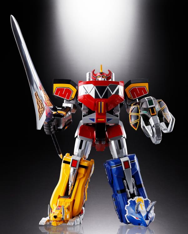 Bandai Soul of Chogokin GX-72 Megazord Power Rangers Collectible Action Figure - Perfect for Display, Gifting & Anime Fans Collection