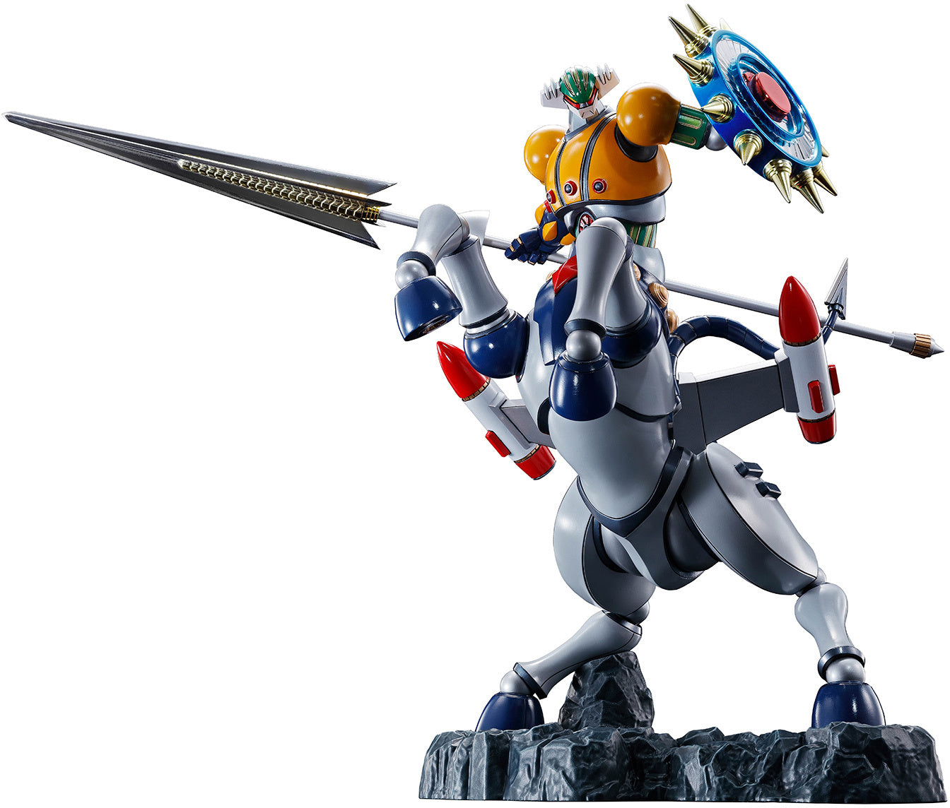 Figuarts Zero Touche Metallique Jeeg Robot Action Figure - Premium Collectible Anime Statue for Display & Gifts | Perfect for Anime Fans, Home Decor, and Office Collections