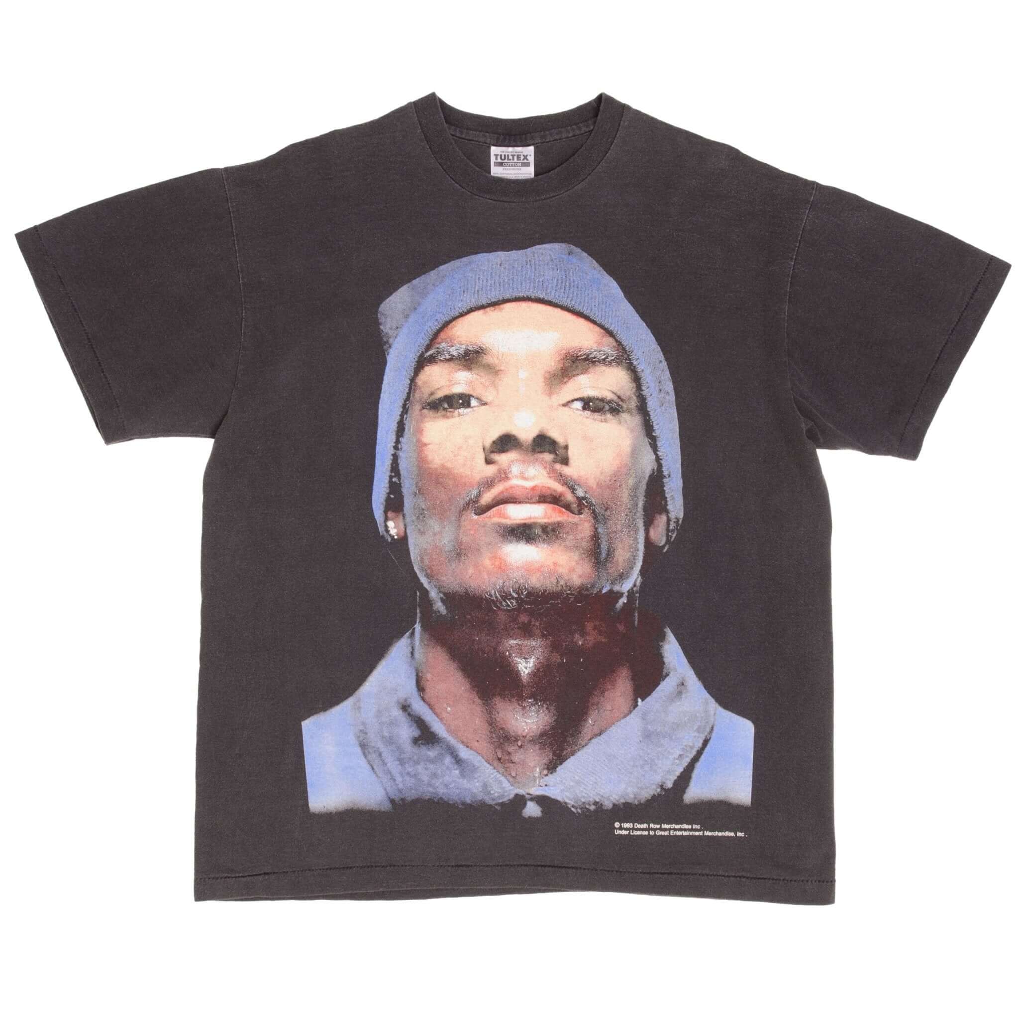 Vintage 1993 Snoop Dogg Beware of Dogg Bootleg Rap T-Shirt - XL Single Stitch for Hip-Hop Fans & 90s Streetwear Collectors