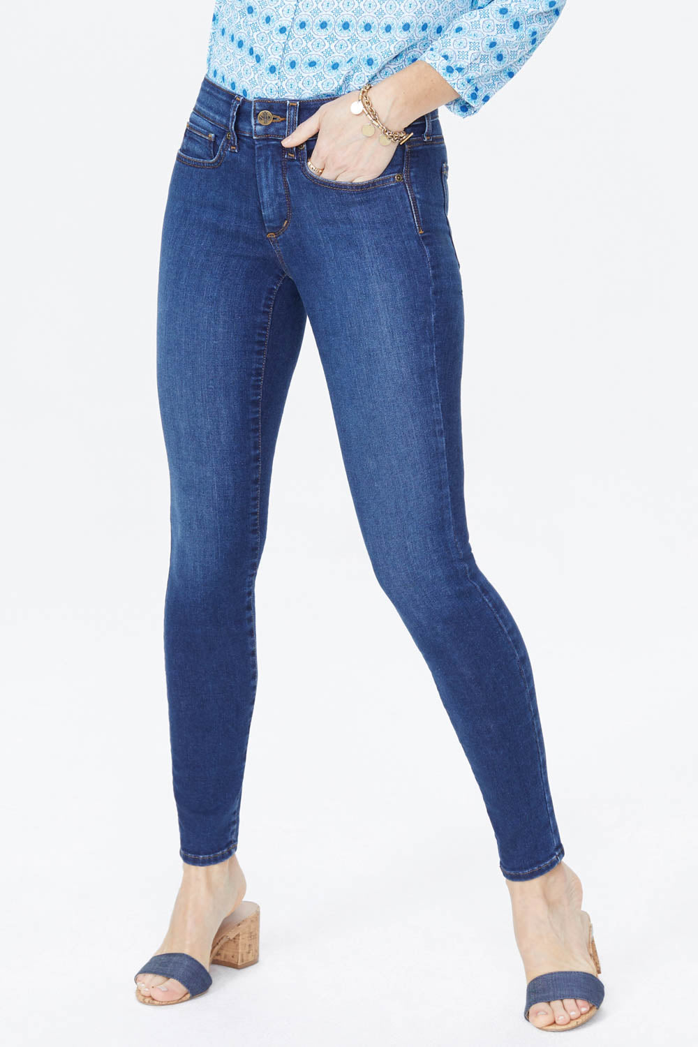 Ami Skinny Jeans for Women - High Waist Stretch Denim Pants in Tall Size (Cooper Color) | Perfect for Casual Wear, Office Outfits & Night Out Looks