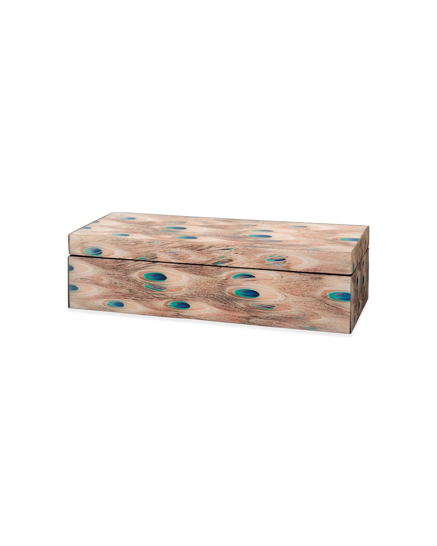 Elegant Plume Rectangle Jewelry Box - Perfect for Gift Giving, Wedding Favors & Jewelry Storage | Stylish Home Decor & Organizer
