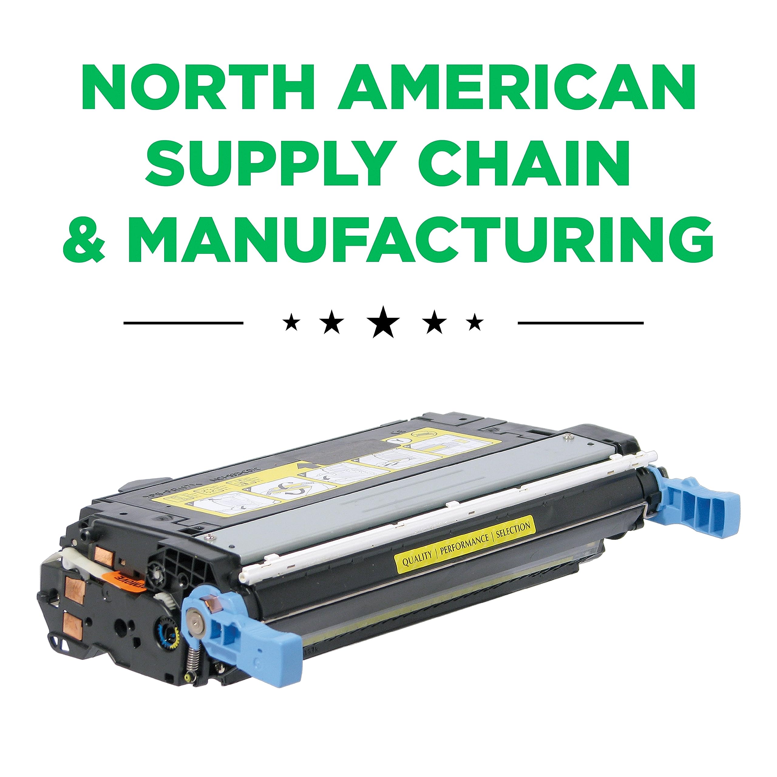 HP CP4005 (642A) Compatible Yellow Remanufactured Toner Cartridge - High-Quality Replacement for Clover | Perfect for Office Printing & Home Use