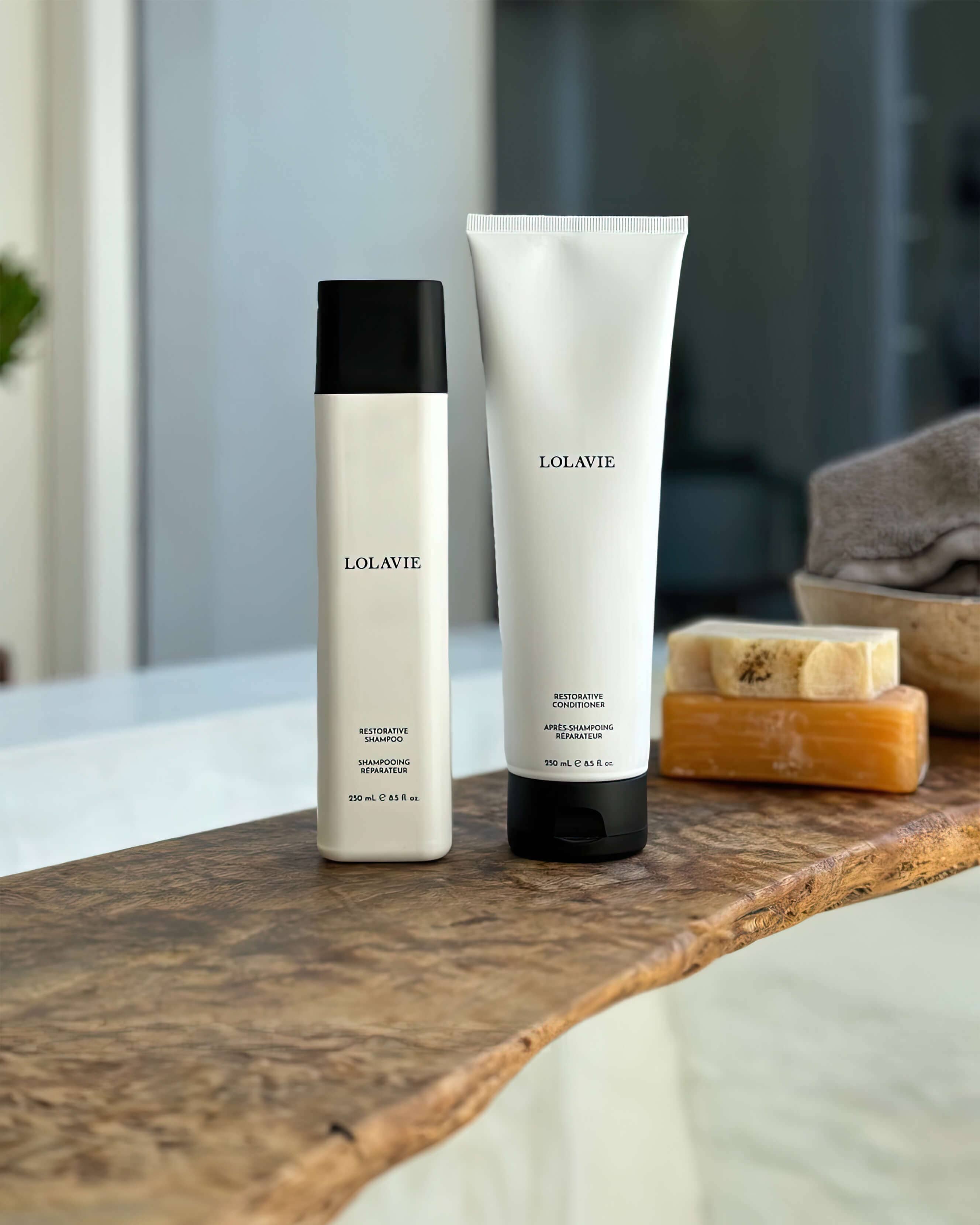 Restorative Shampoo for Damaged Hair - Repairing & Strengthening Hair Treatment with Keratin & Argan Oil | Perfect for Color-Treated, Dry & Frizzy Hair at Home Salon Care