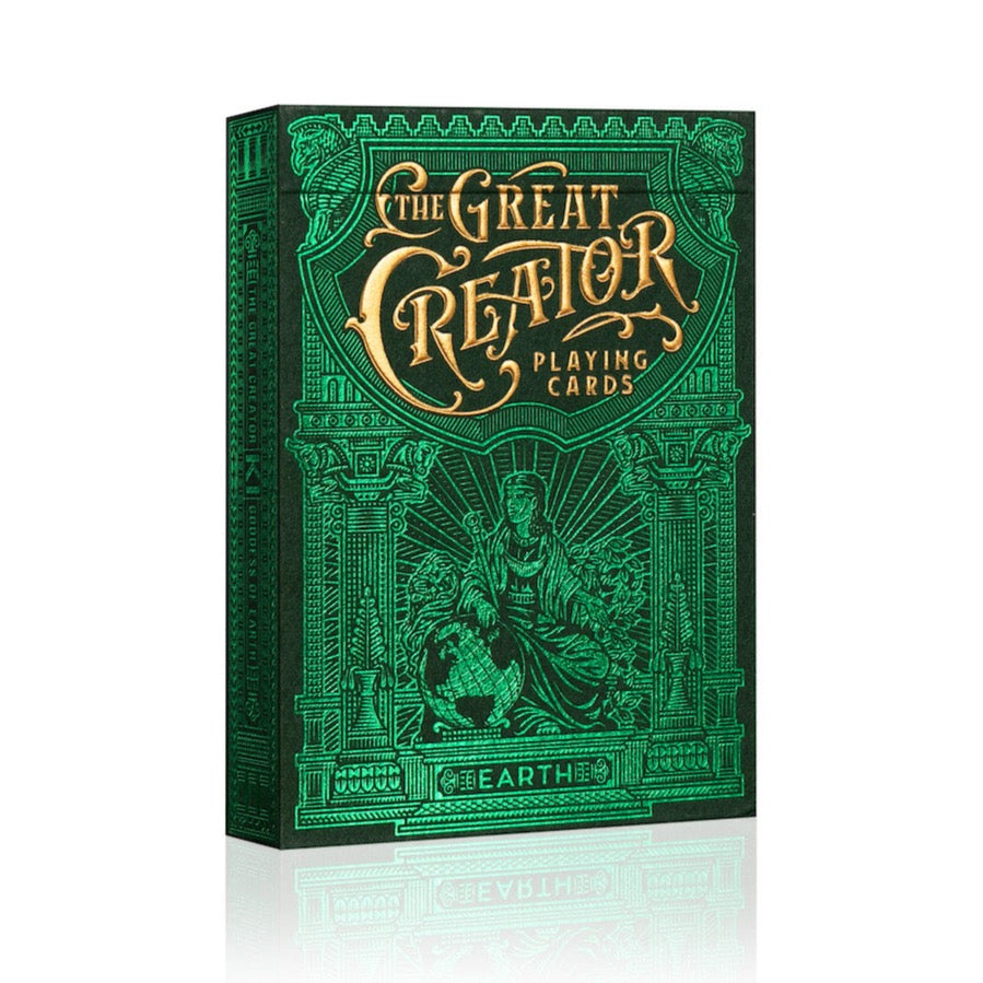 The Great Creator Playing Cards - Premium Quality Deck for Magic Tricks, Cardistry & Poker Games | Perfect for Magicians, Cardists & Game Nights
