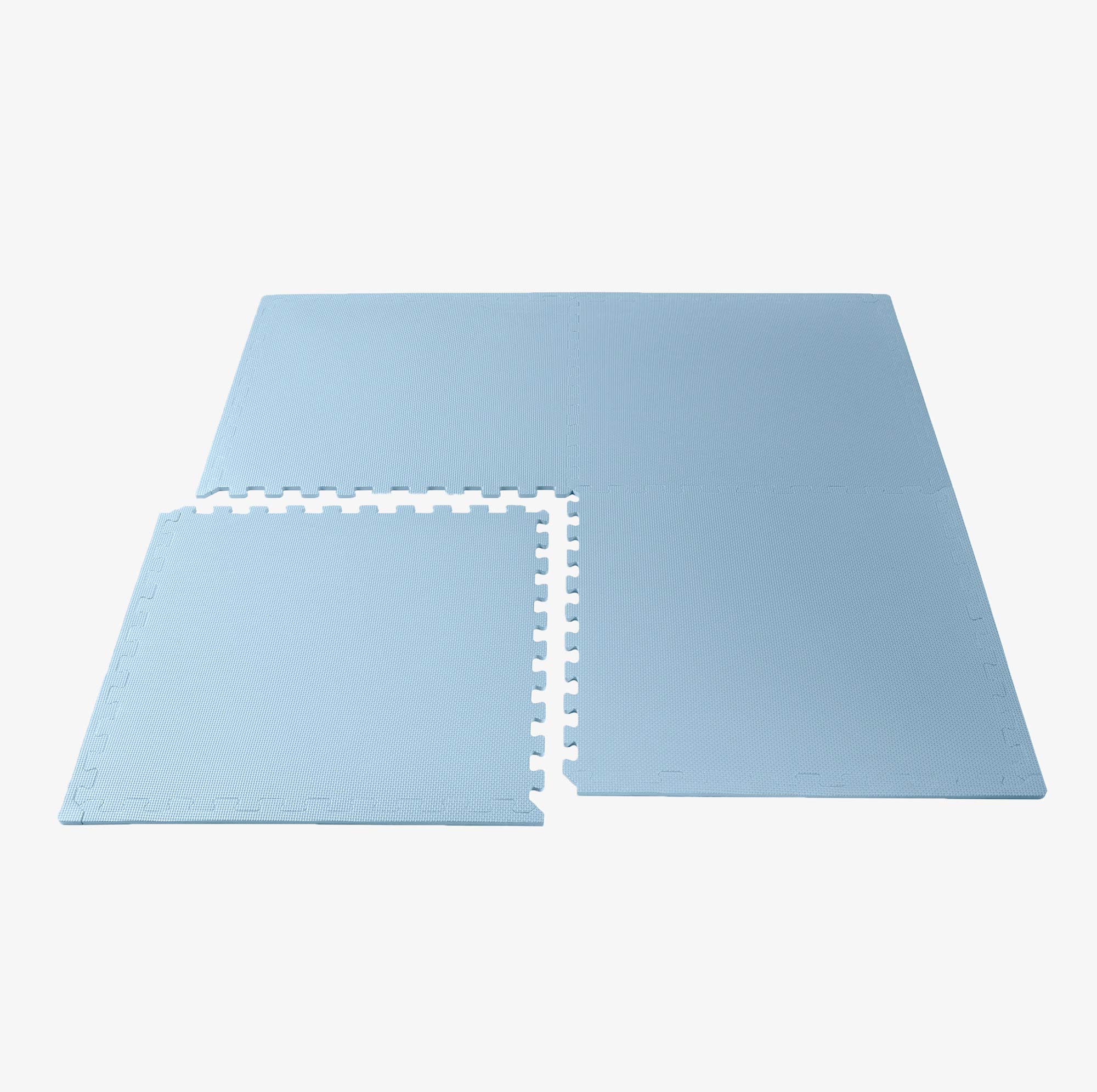 3/8 Inch Thick High-Density Exercise Floor Mat - Non-Slip Gym Mats for Home Workouts, Yoga, Pilates & Fitness Training - Perfect for Home Gym, Garage & Studio Use