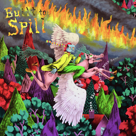 Built To Spill - When The Wind Forgets Your Name (Limited Edition Black Vinyl Record) | Indie Rock Music Album for Collectors & Audiophiles | Perfect for Home Listening, Gifts & Vinyl Collections