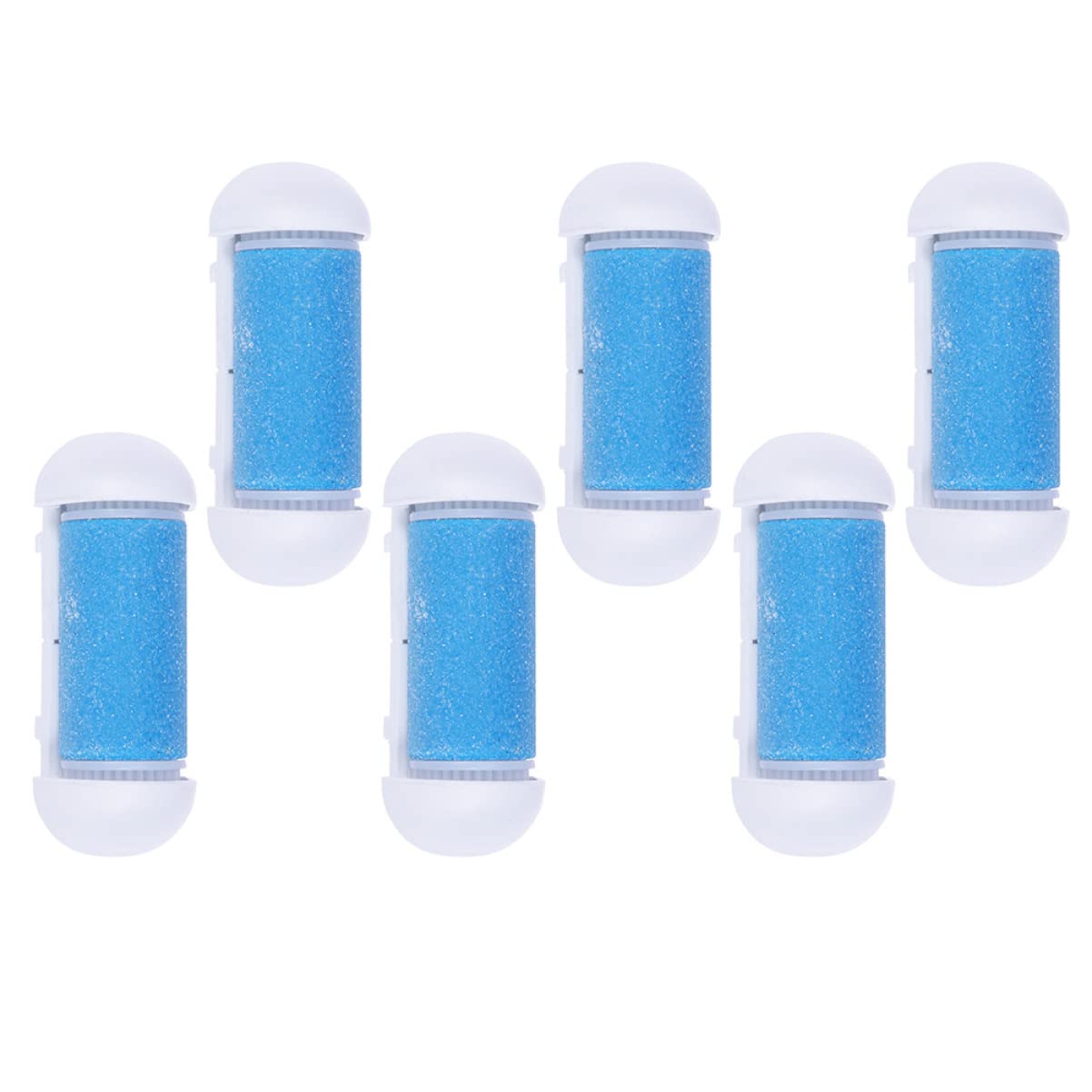 12 Pcs Foot Grinder Replacement Heads - Pedicure Accessories for Dead Skin Removal, Foot File Roller Heads - Professional Foot Care Supplies for Home Spa & Salon Use