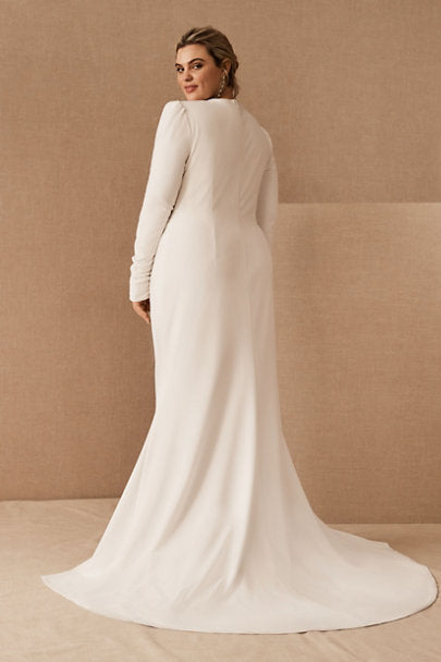 BHLDN Tadashi Shoji Dawson Gown - Elegant Wedding Dress for Brides & Formal Events | Perfect for Beach Weddings, Evening Galas & Special Occasions