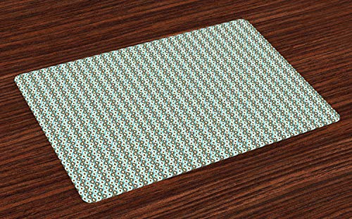 Turquoise Brown Ivory