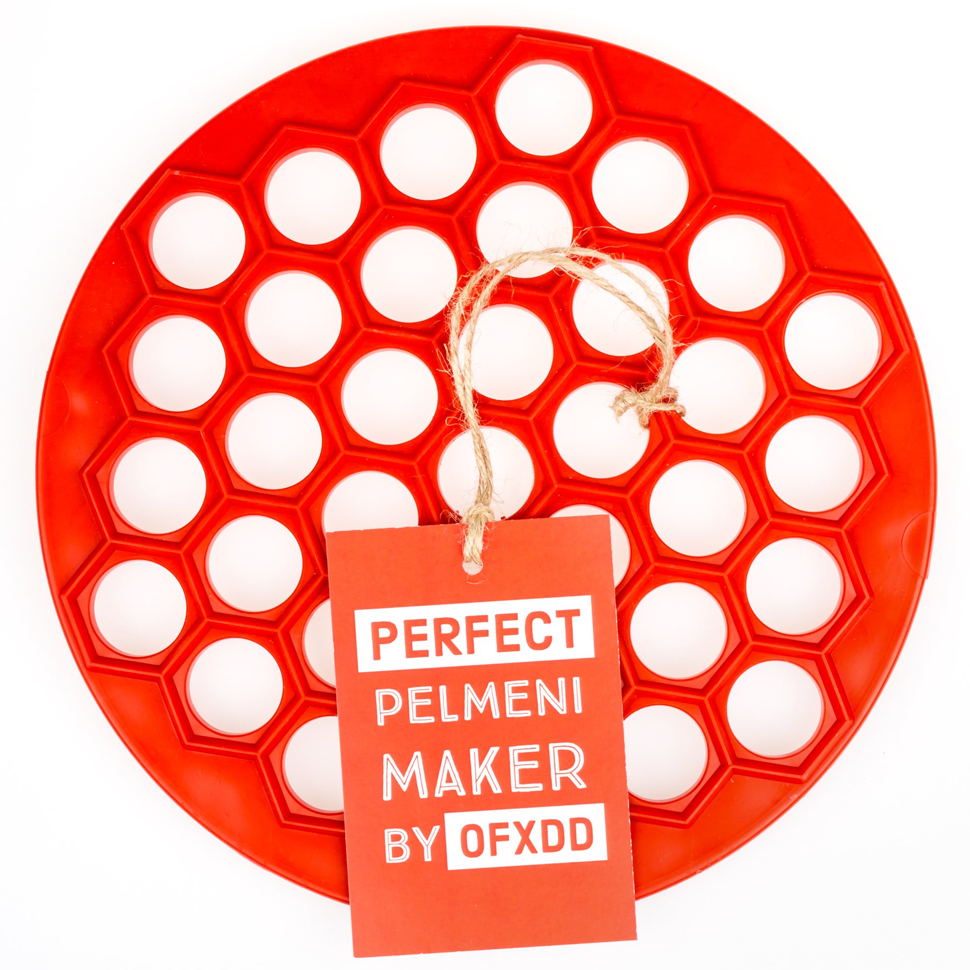 Russian Pelmeni Dumpling Mold - Plastic Ravioli Maker for Homemade Dumplings - Perfect for Pierogi, Vareniki & Asian Dumplings - Great for Family Cooking & Party Snacks