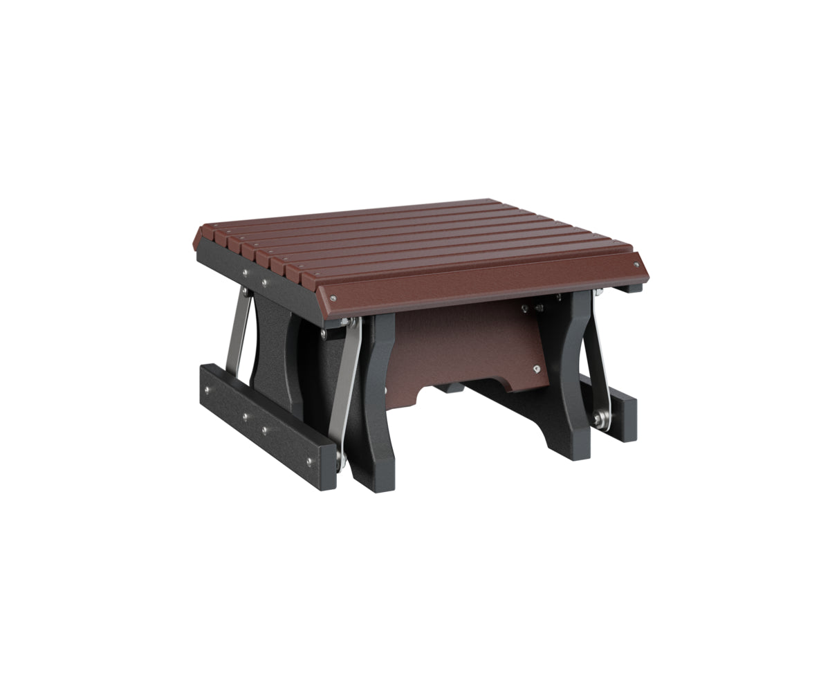 Berlin Gardens Gliding Footstool - Adjustable Comfort Ottoman with Smooth Glide Motion - Perfect for Living Room, Bedroom or Office Relaxation