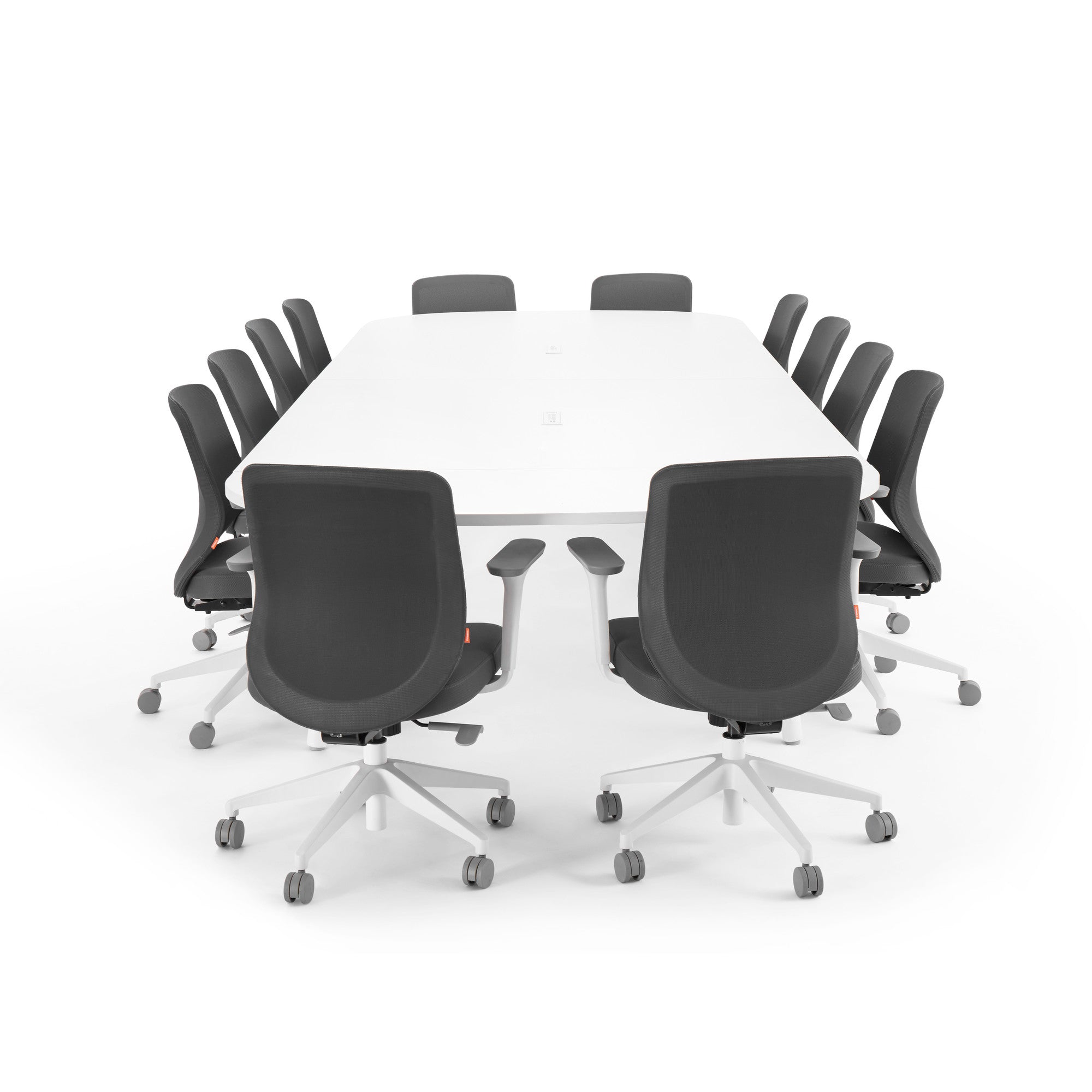 Series A Scale Racetrack Conference Table - Modern Office Meeting Table for Boardrooms & Team Collaboration - Perfect for Corporate Offices, Conference Rooms & Executive Meetings