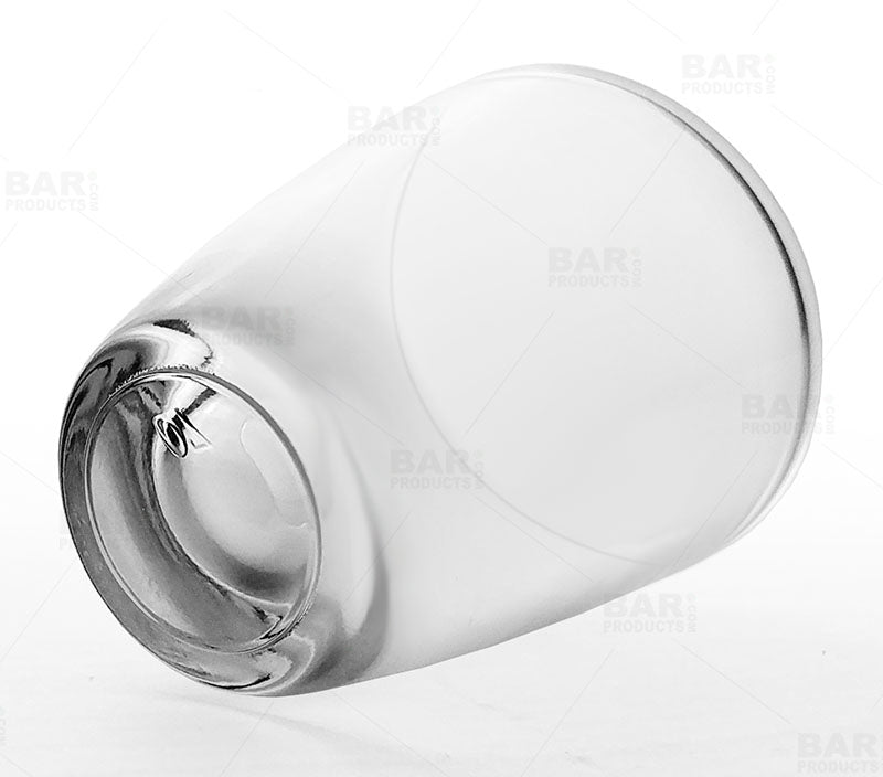 BarConic® 1 oz Barrel Shot Glass - Whiskey, Tequila, Bourbon Shooter for Parties, Bars & Home Entertaining