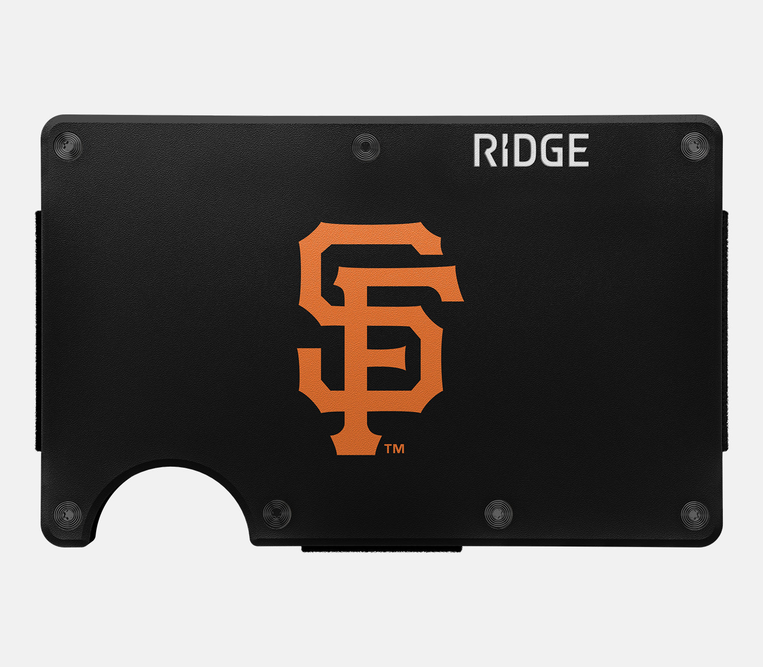 Ridge Wallet for Men - Slim RFID Blocking Minimalist Front Pocket Wallet - San Francisco Giants Edition - Perfect for Everyday Carry, Travel & Gifts