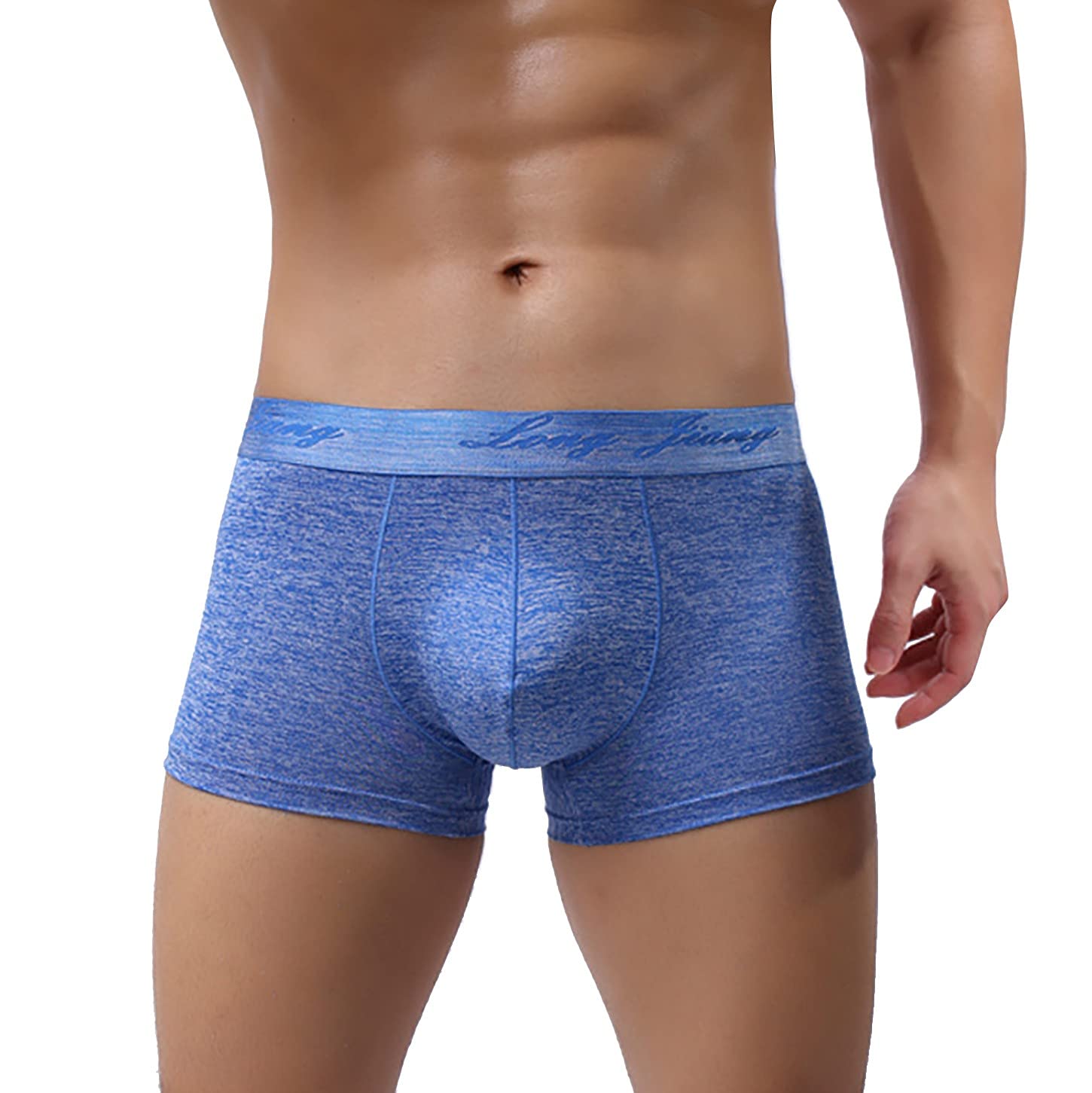 Sexy Soft Mid-Waist Men's Briefs - Comfortable Cotton Underwear for Sports & Daily Wear - Breathable & Stretchable Boxer Shorts for Active Lifestyle & Casual Use