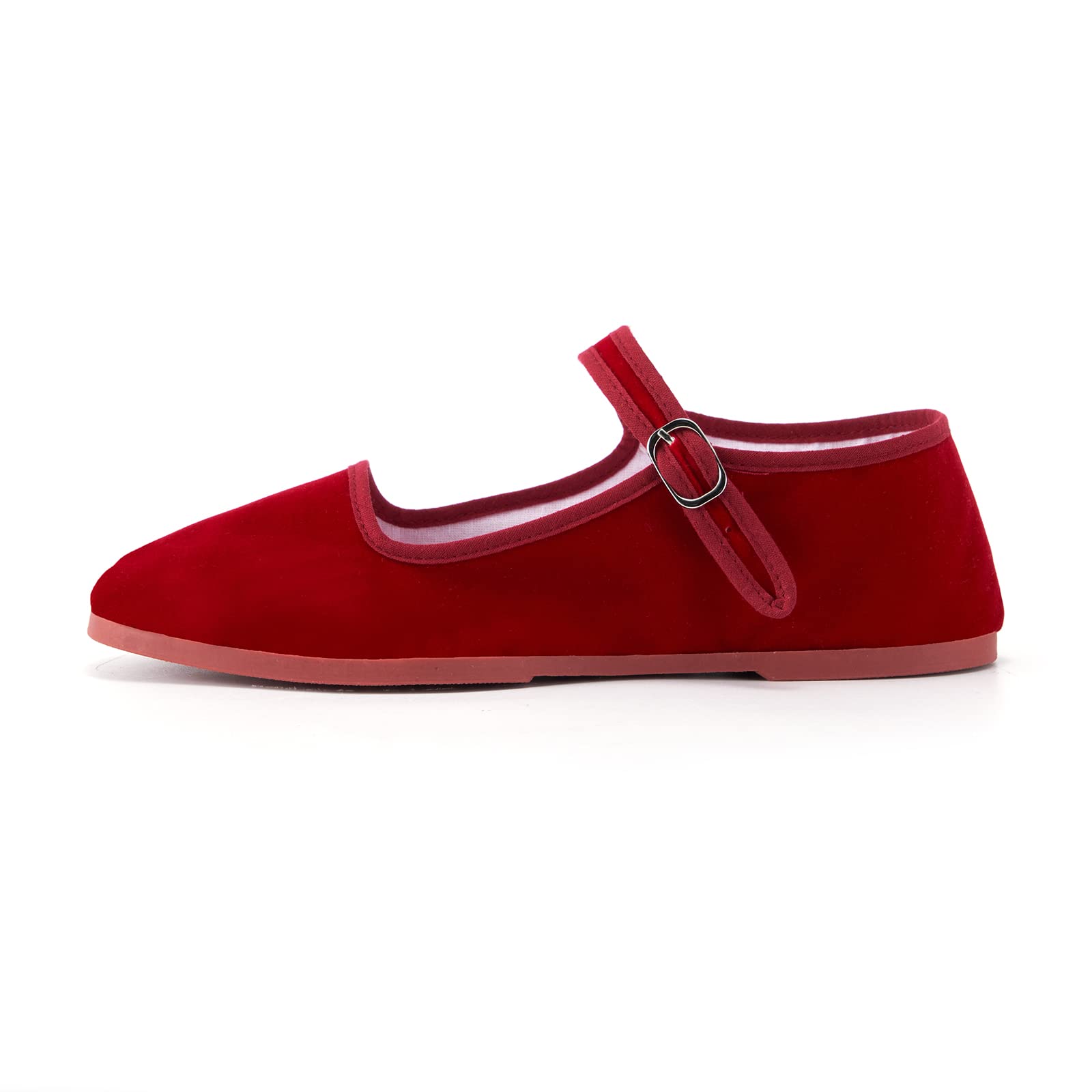 Women's Classic Chinese Flats - Comfortable Cotton Mary Jane Shoes for Casual Wear, Tai Chi & Kung Fu - Black | Perfect for Daily Use, Martial Arts & Traditional Outfits