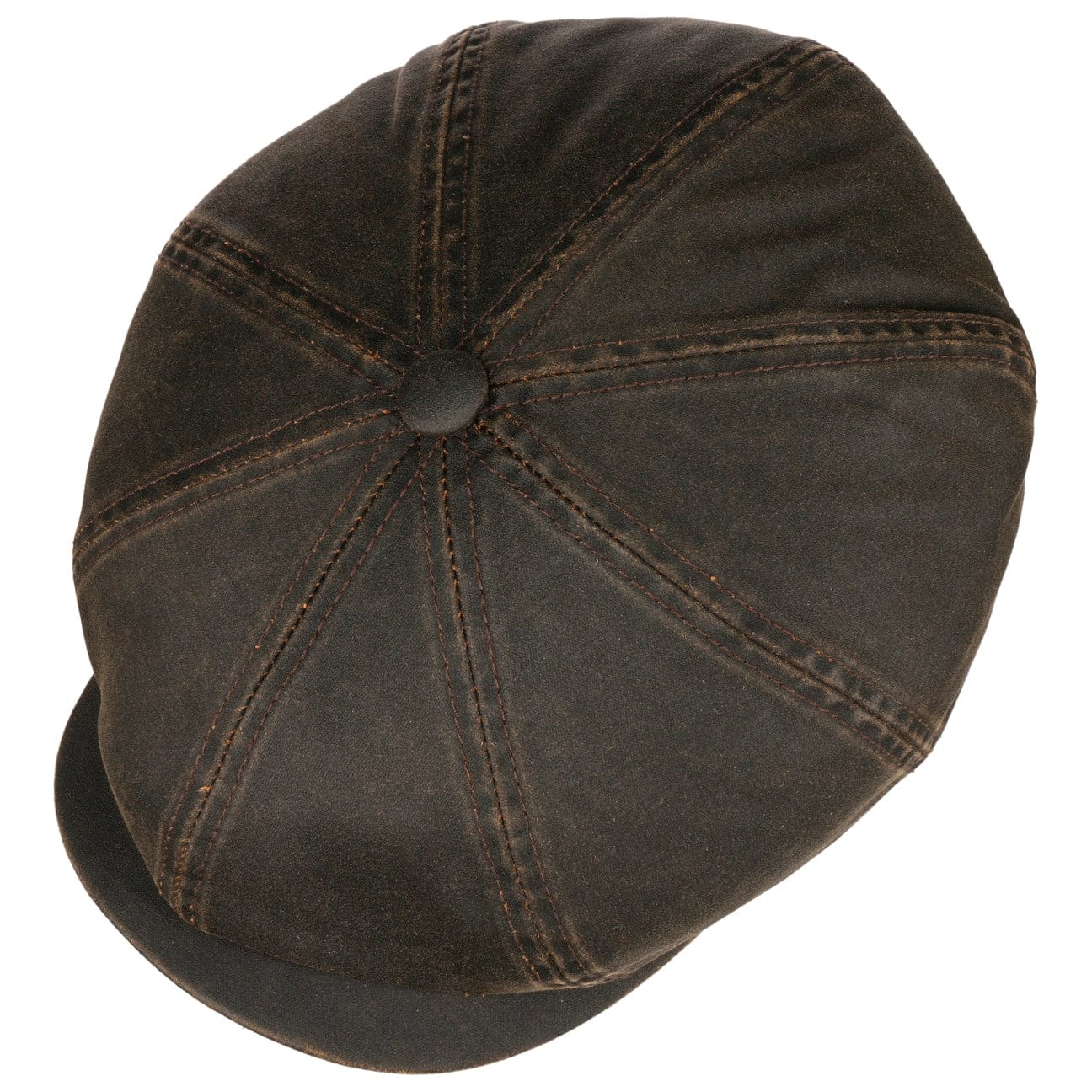 Stetson Hatteras Datto Flat Cap with Ear Flaps - Warm Winter Hat for Men, Outdoor Hunting & Fishing Gear, Cold Weather Accessories
