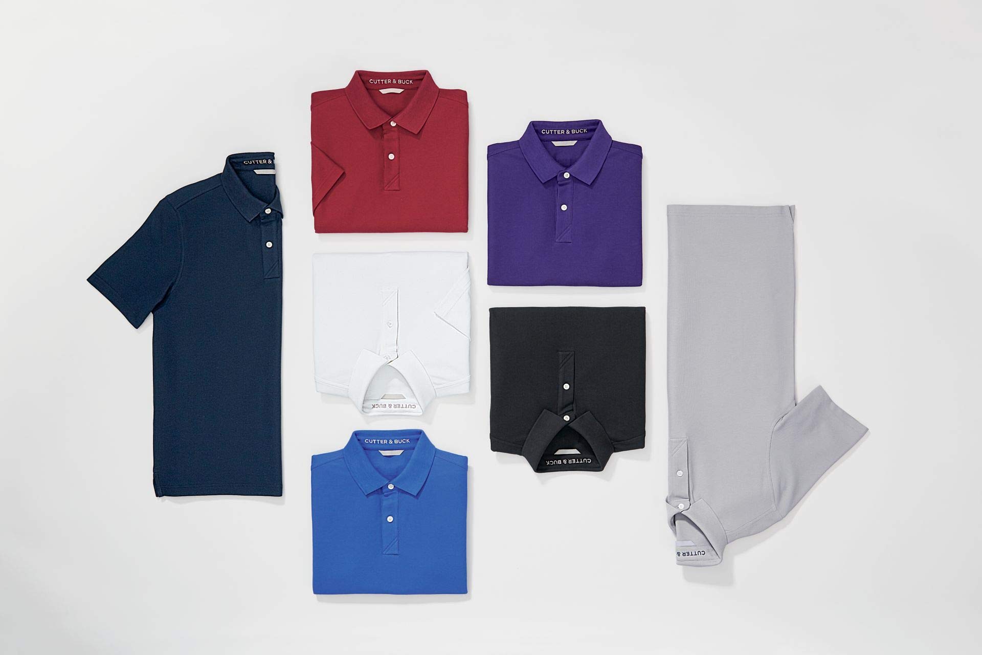 Cutter & Buck Men's Big & Tall Short Sleeve 2-Button Polo Shirt - Breathable & Comfortable for Golf, Business Casual & Summer Wear