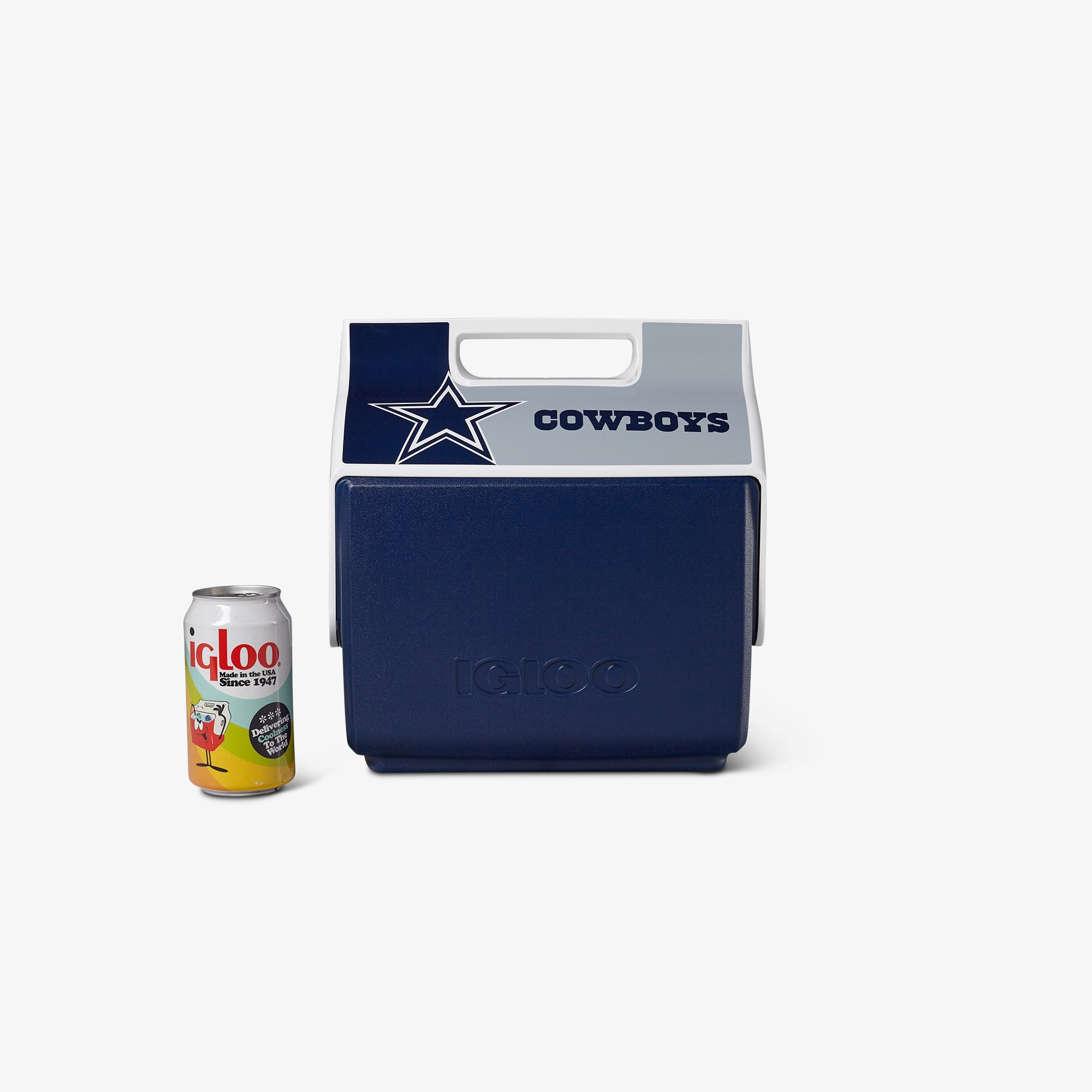 Dallas Cowboys 7 Quart Cooler - Insulated Portable Picnic Lunch Box for Kids, Outdoor Sports, Camping & Beach Parties