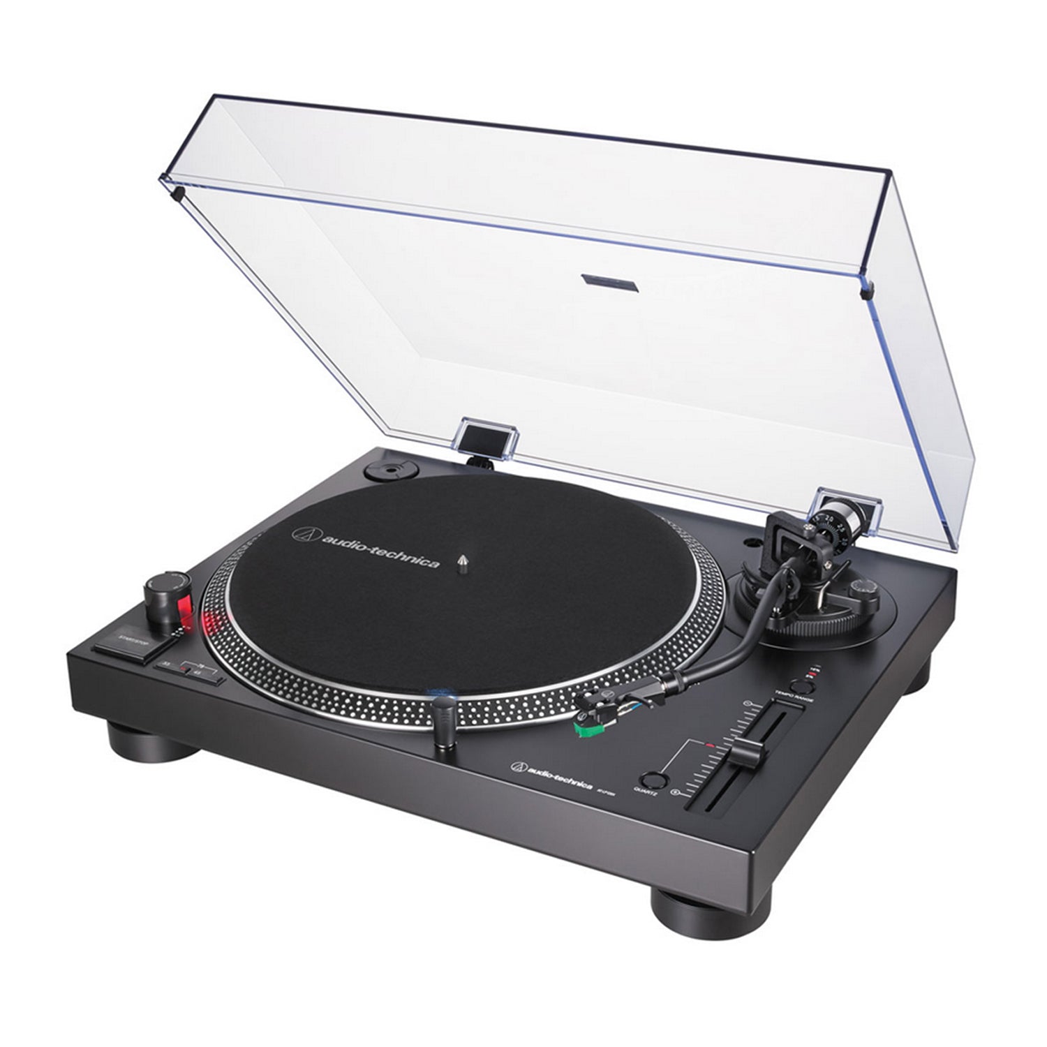 Audio Technica AT LP120XUSB Direct Drive Professional Manual Turntable with USB Output - Perfect for DJing, Home Listening & Vinyl Record Digitizing